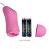 Vibrating Egg with Eletroshock Nipple Clamps Pretty Love Pink