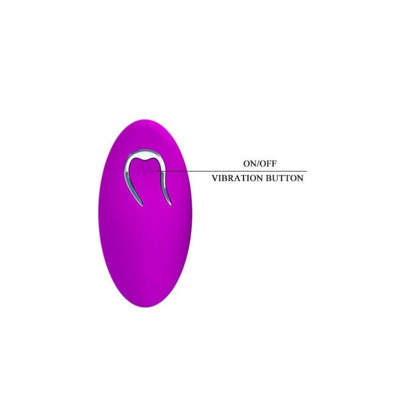 Vibrating Egg Pretty Love Bradley Purple