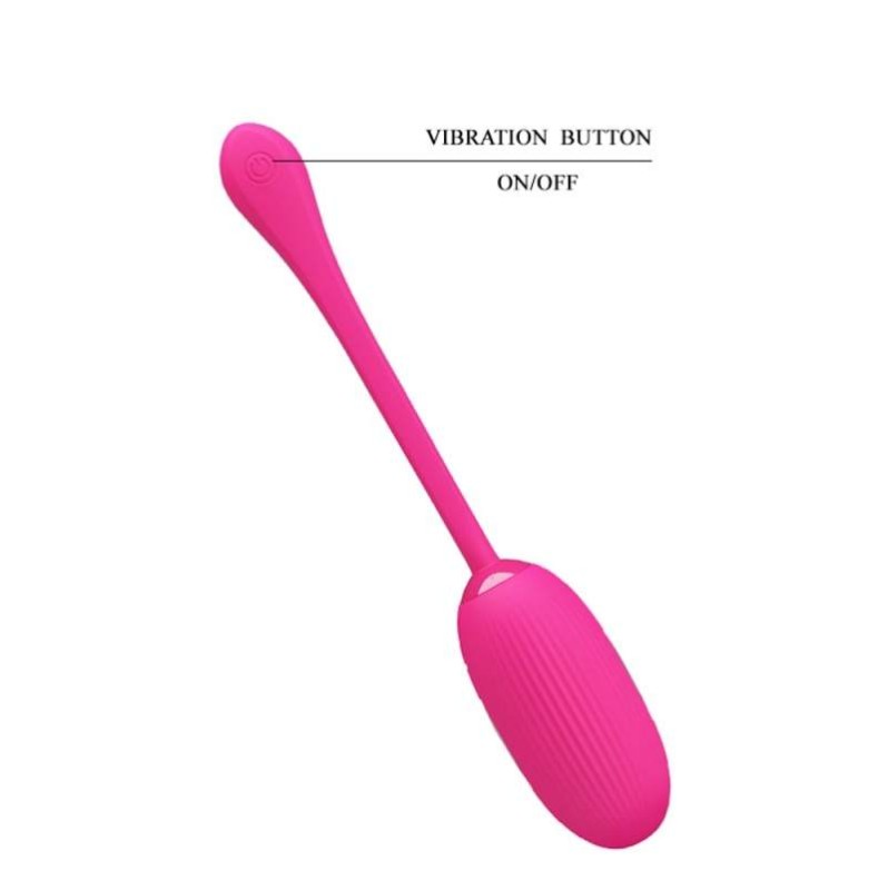 Vibrating Smart Egg Electroshock Pretty Love Doreen Pink