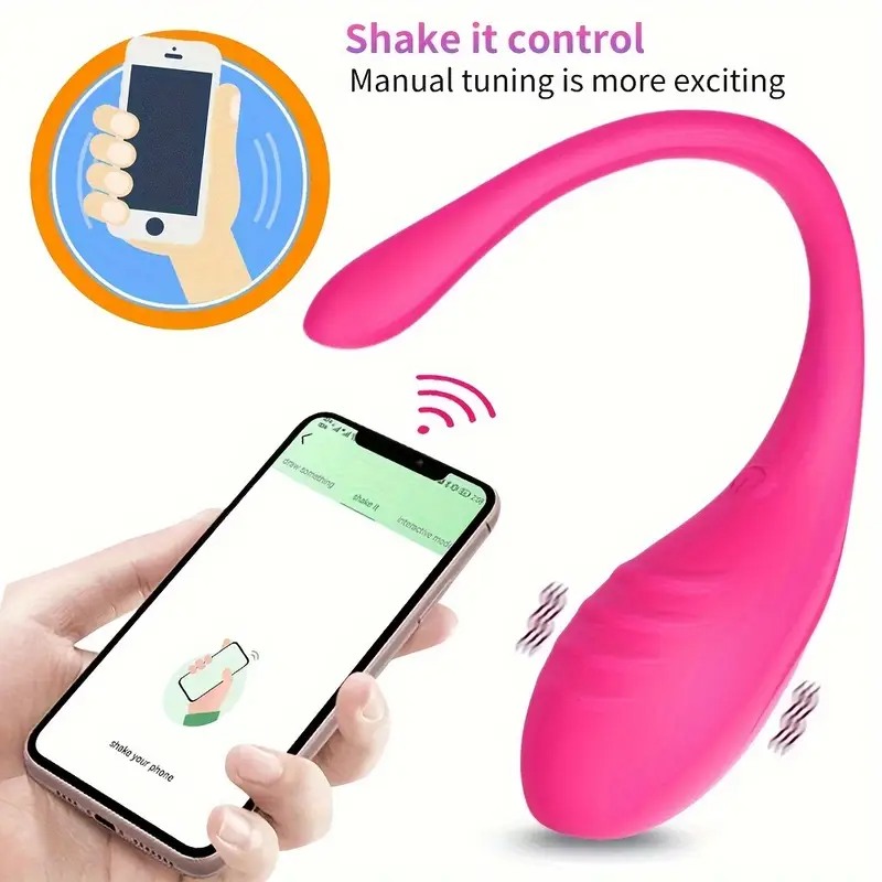 Vibrating Smart Egg With APP Control Pink Vibrating Smart Egg With APP Control Pink