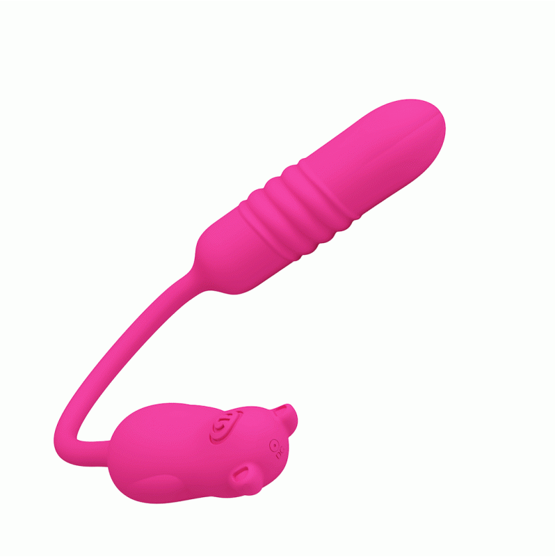 Vibrating Thrusting Egg Pretty Love Nobikuma Pink