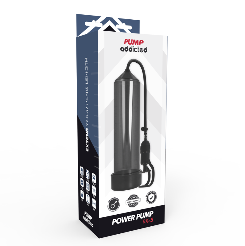 Penis Pump Pump addicted RX5 Black