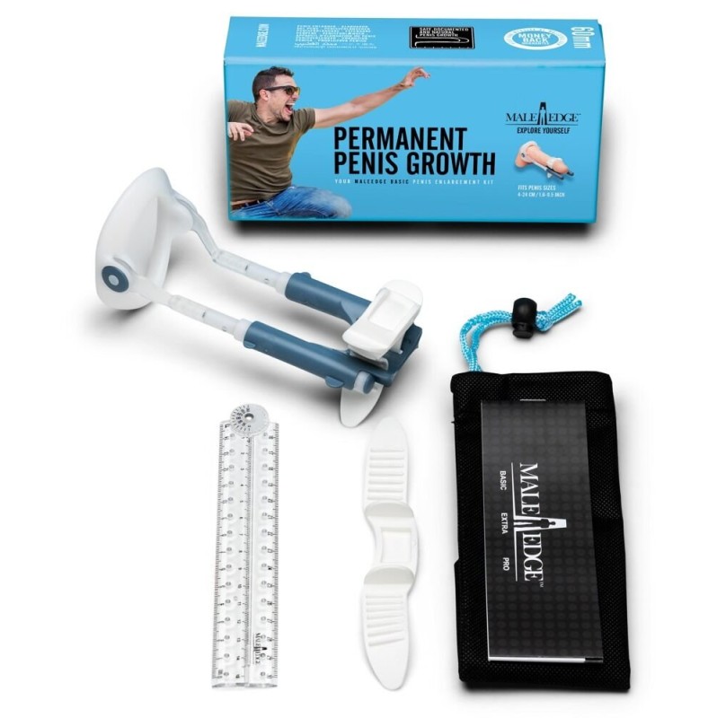Μεγεθυντής Πέους MaleEdge Basic Kit Λευκός