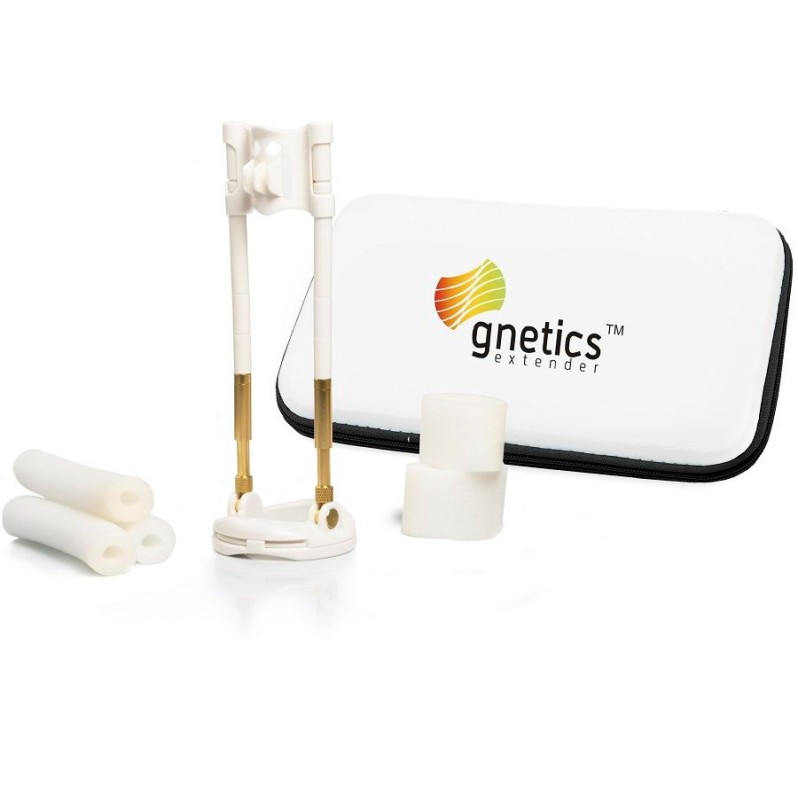 Penis Extender 500 Cosmetics Gnetics Extender White