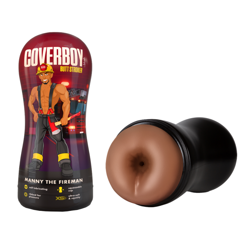 Stroker Blush Loverboy Manny The Fireman Brown Stroker Blush Loverboy Manny The Fireman Brown