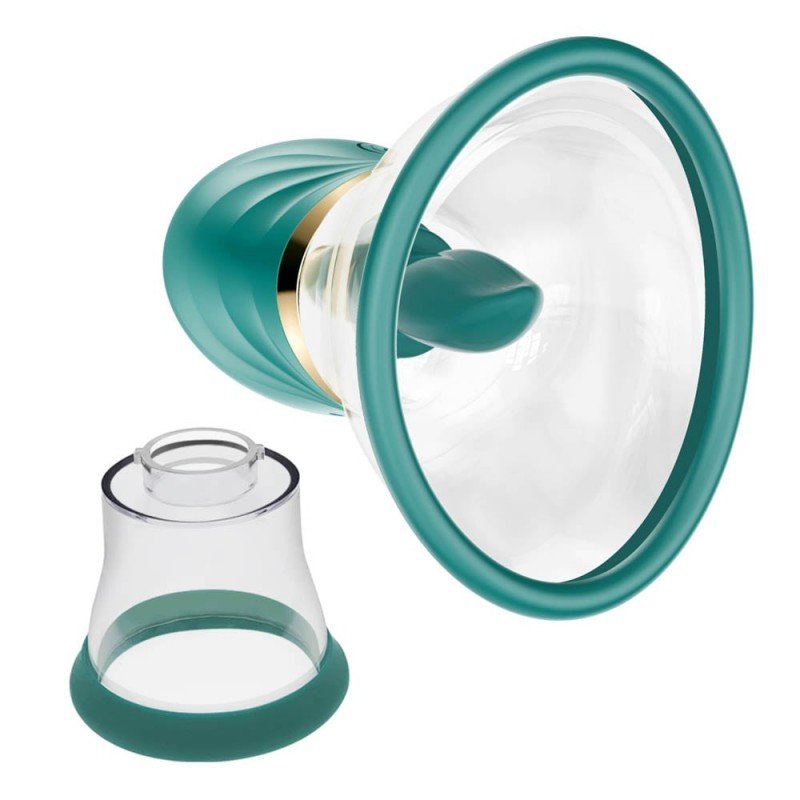 Pleasure Pump Adoramar Magic Tongue Pleasure Realov Green Pleasure Pump Adoramar Magic Tongue Pleasure Realov Green