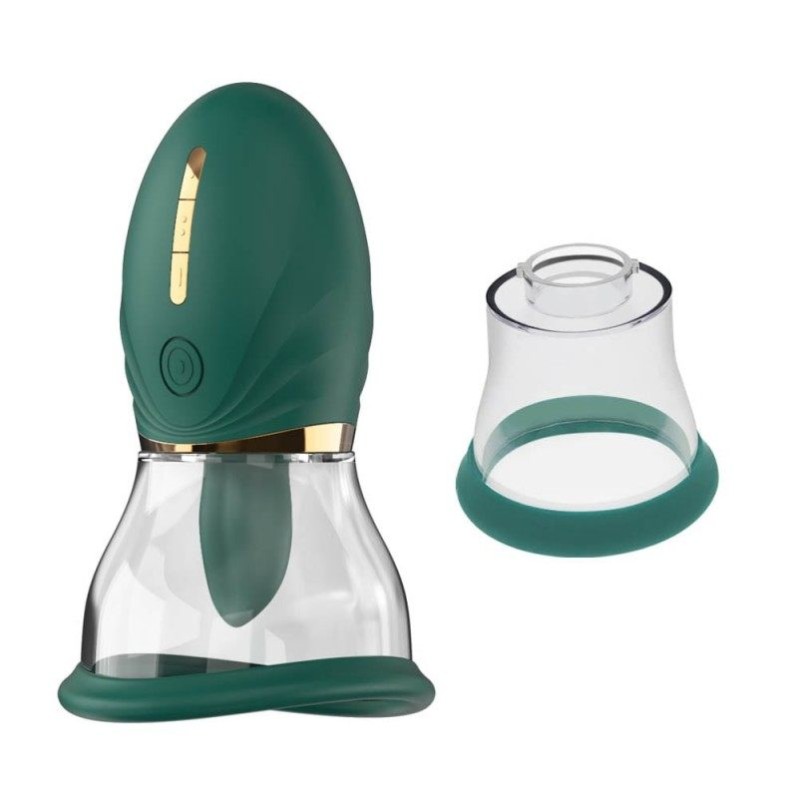 Pleasure Pump Adoramar Magic Tongue Pleasure Realov Green