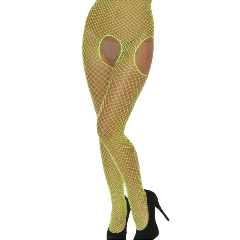 Fishnet Bodystocking Rene Rofe Industrial Net Lime