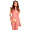 Fishnet Bodystocking Rene Rofe Industrial Net Pink