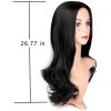 Long Wavy Wig Black