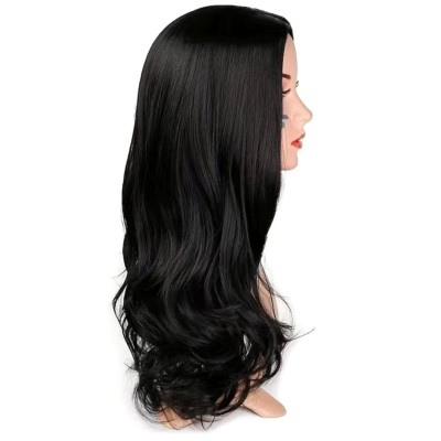 Long Wavy Wig Black Long Wavy Wig Black