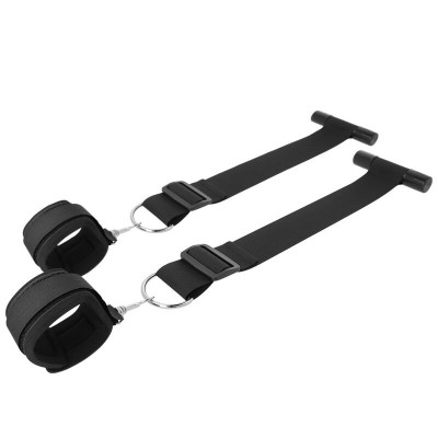 Bondage Door Cuffs Darkness Black Bondage Door Cuffs Darkness Black