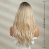 Long Wavy Wig Blonde 