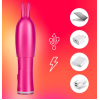 Κλασικός Δονητής 2 σε1 Durex Play Vibe & Tease Excite Me Ροζ Durex Κλασικός Δονητής 2 σε1 Durex Play Vibe & Tease Excite Me Ροζ Κλασικοί
