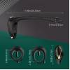 Cock Ring with Prostate Stimulator & Wireless Remote Black Love Market Cock Ring with Prostate Stimulator & Wireless Remote Black Prostate Stimulators
