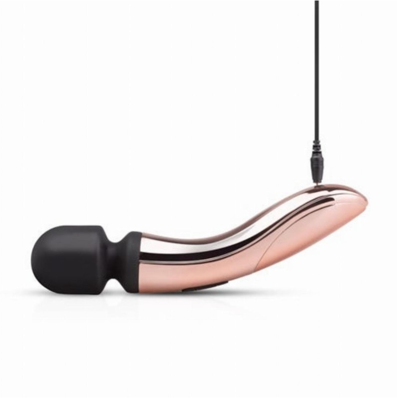 Δονητής Wand Rosy Gold Nouveau Curve Massager Ροζ Χρυσό