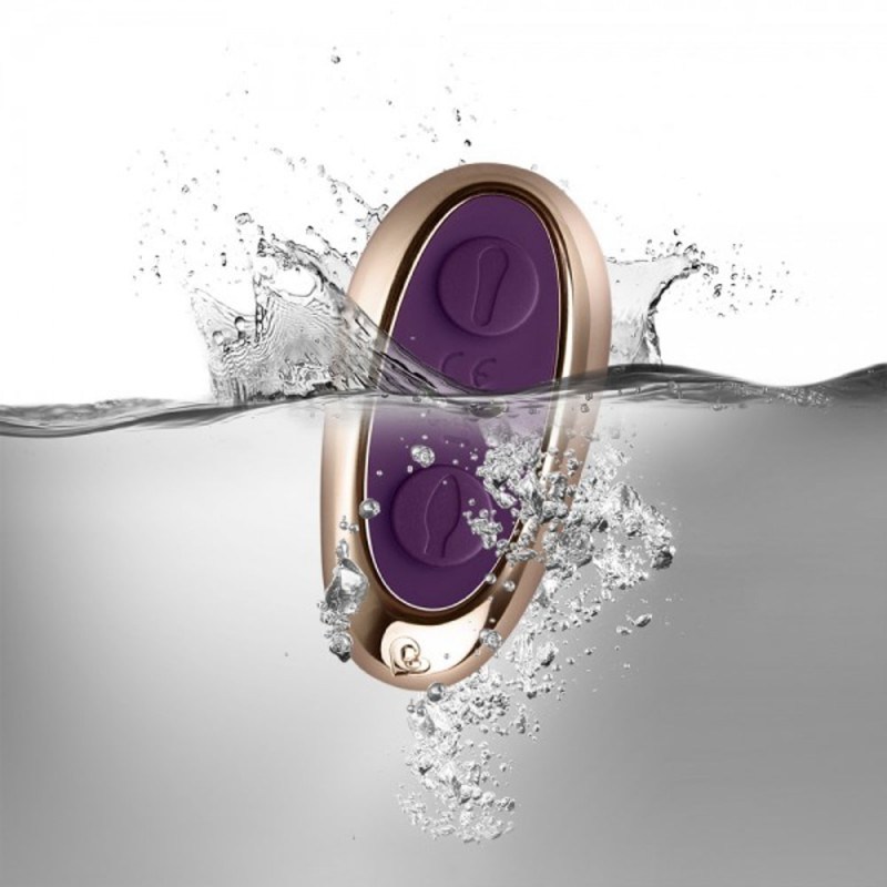 Rocks Off Butt Plug With Remote Control Rocks-Off Cocktail Purple Vibrating butt plugs