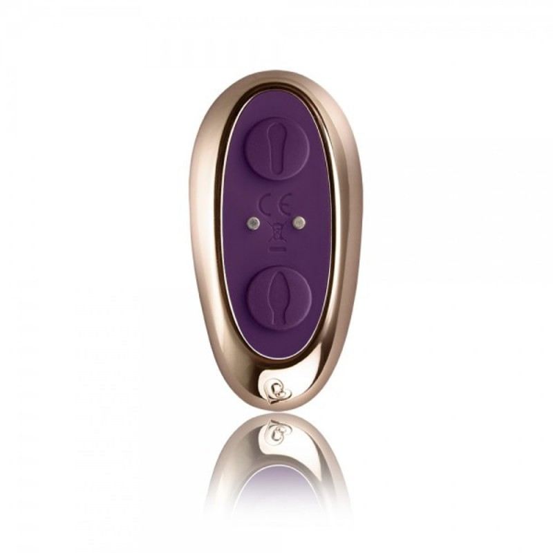Rocks Off Butt Plug With Remote Control Rocks-Off Cocktail Purple Vibrating butt plugs