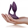 Rocks Off Butt Plug With Remote Control Rocks-Off Cocktail Purple Vibrating butt plugs