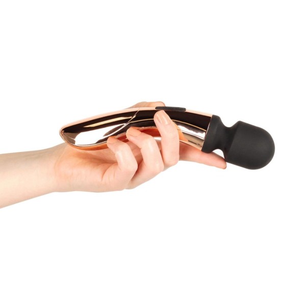 Δονητής Wand Rosy Gold Nouveau Curve Massager Ροζ Χρυσό