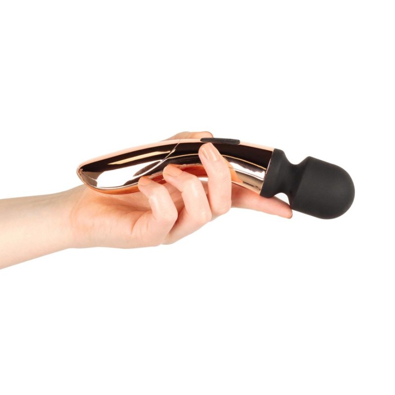 Rosy Gold Δονητής Wand Rosy Gold Nouveau Curve Massager Ροζ Χρυσό Wand