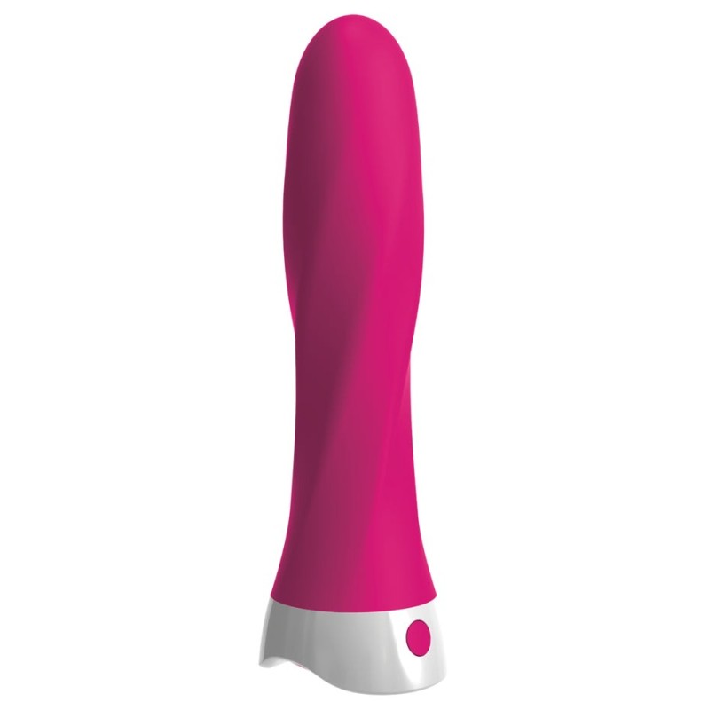 Classic Vibrator with Remote Control and Suction Cup Threesome Pink