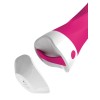 Classic Vibrator with Remote Control and Suction Cup Threesome Pink Classic Vibrator with Remote Control and Suction Cup Threesome Pink