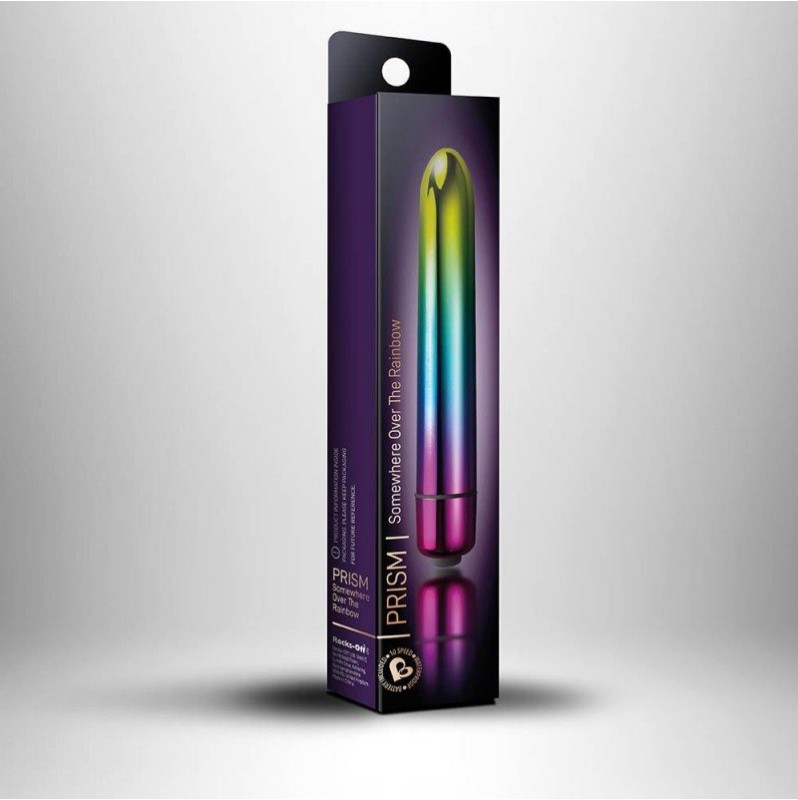 Classic Vibrator Rocks Off Prism Metallic Rainbow