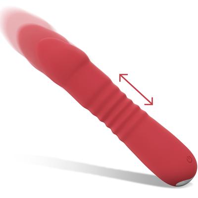 Classic Vibrator Up & Down Intense Juni Coral Classic Vibrator Up & Down Intense Juni Coral