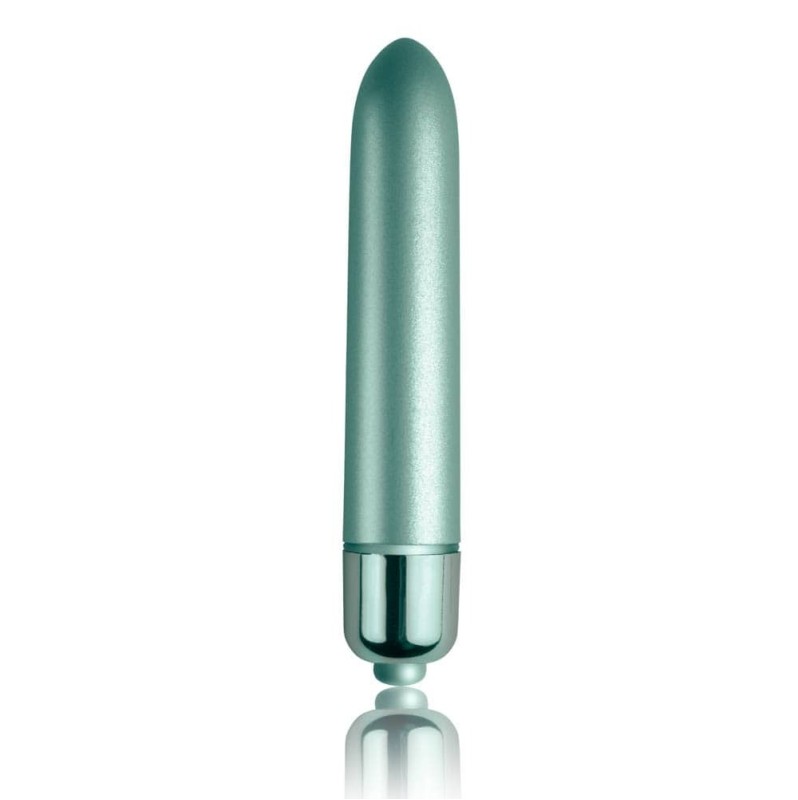 Bullet Vibrator Rocks Off Touch of Velvet Aqua Lily Blue