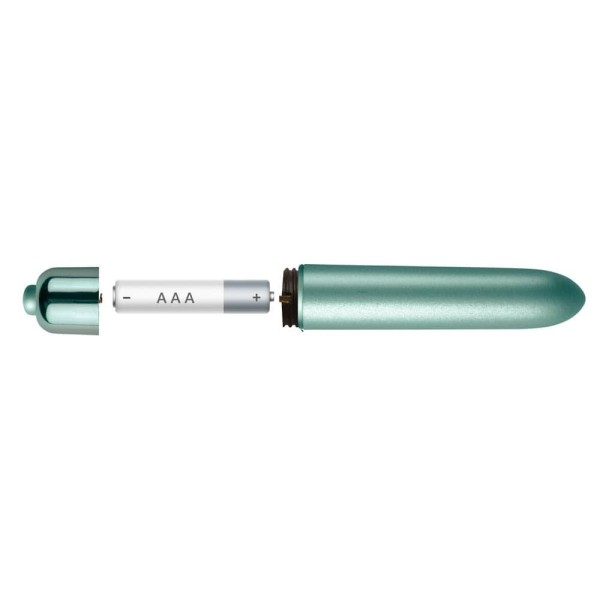 Bullet Vibrator Rocks Off Touch of Velvet Aqua Lily Blue Bullet Vibrator Rocks Off Touch of Velvet Aqua Lily Blue