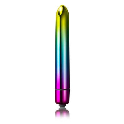 Classic Vibrator Rocks Off Prism Metallic Rainbow