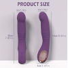 Love Market Classic Thrusting Vibrator Love Market Purple Classic