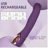Love Market Classic Thrusting Vibrator Love Market Purple Classic