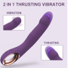 Love Market Classic Thrusting Vibrator Love Market Purple Classic