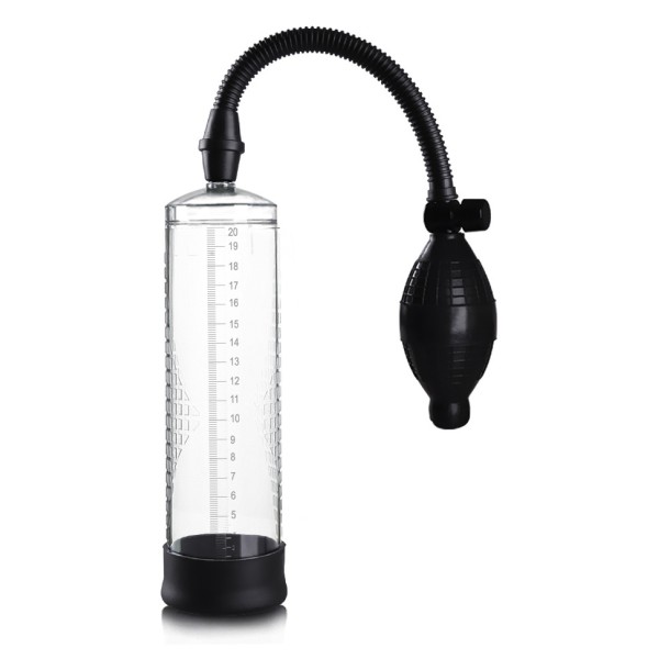 Penis Pump STD with Balloon Clear