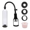 STD Penis Pump STD with 4 Silicone Sleeves Clear Penis Pumps