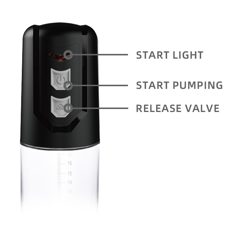 STD Electric Penis Automatic STD Clear Penis Pumps