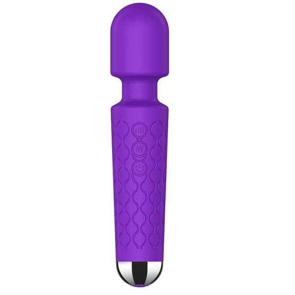 Δονητής Wand STD Luna 20cm Μοβ