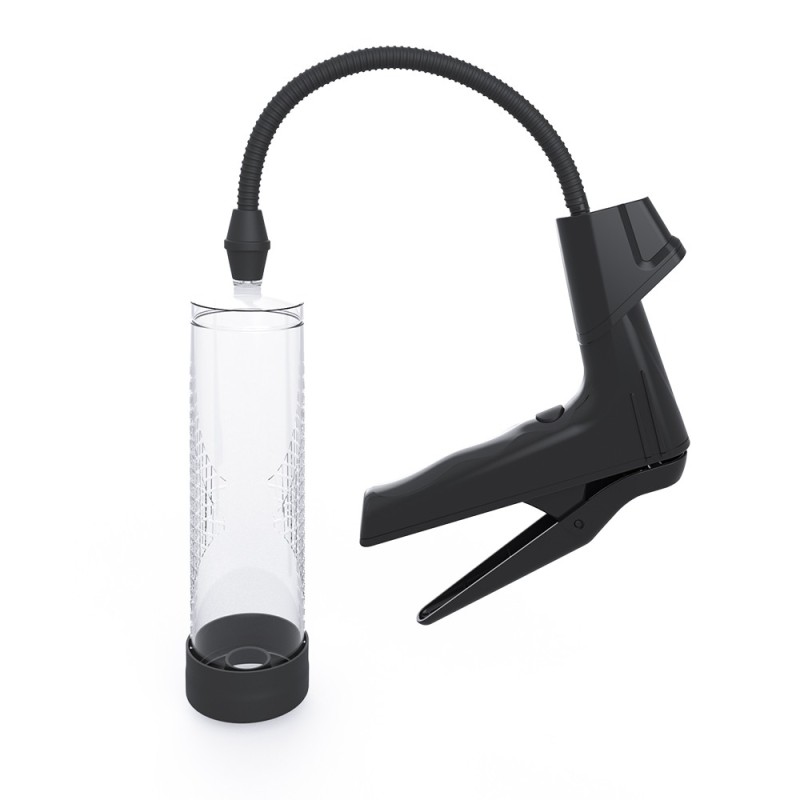 STD Penis Pump STD Air Gun with LCD Display Clear Penis Pumps