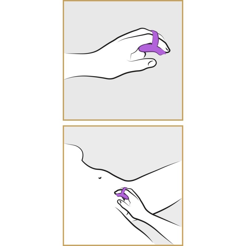 Δονητής Δάχτυλου Fantasy For Her Finger Vibe Μωβ Satisfyer Δονητής Δάχτυλου Fantasy For Her Finger Vibe Μωβ Κλειτοριδικά