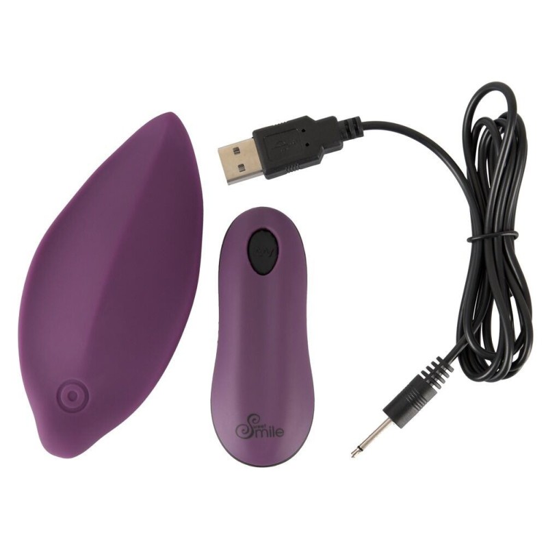 Underwear Vibrator with Remote Control Sweet Smile Purple