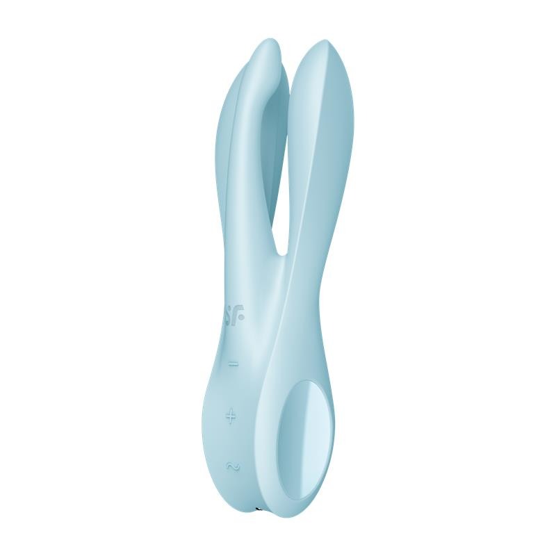 Κλειτοριδικός Δονητής Satisfyer Threesome 1 Γαλάζιος Satisfyer Κλειτοριδικός Δονητής Satisfyer Threesome 1 Γαλάζιος Κλειτοριδικά