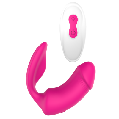 Clitoral Vibrator Dreamtoys with Remote Control Remote Duo Pleaser Pink