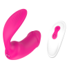 Clitoral Vibrator Dreamtoys with Remote Control Remote Duo Pleaser Pink