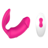 Clitoral Vibrator Dreamtoys with Remote Control Remote Duo Pleaser Pink