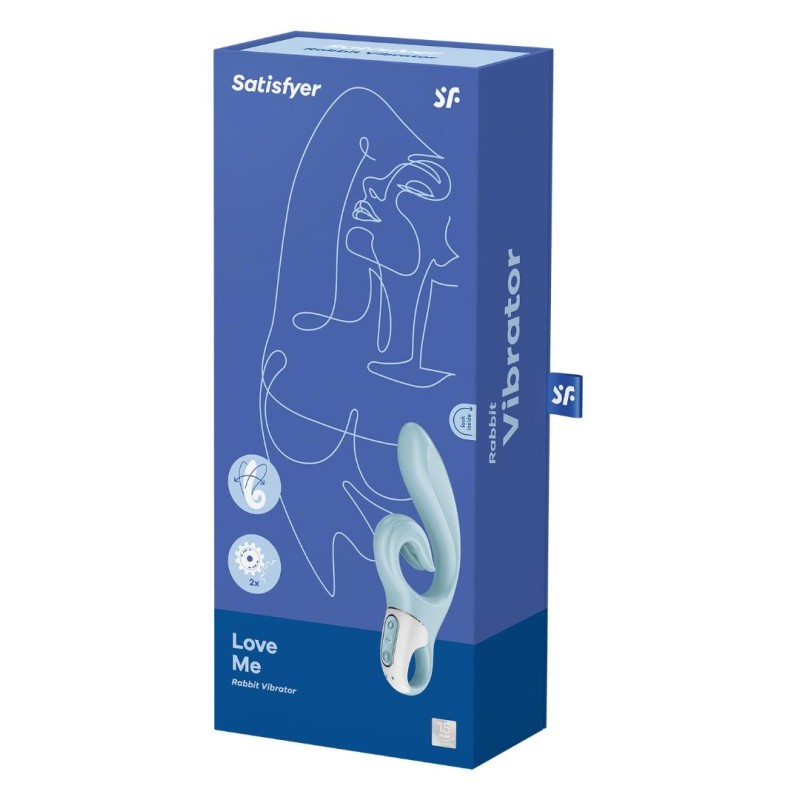 Rabbit Vibrator Satisfyer Love Me Blue