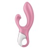 Φουσκωτός Δονητής Rabbit Satisfyer Air Pump Bunny 2 Ροζ Φουσκωτός Δονητής Rabbit Satisfyer Air Pump Bunny 2 Ροζ
