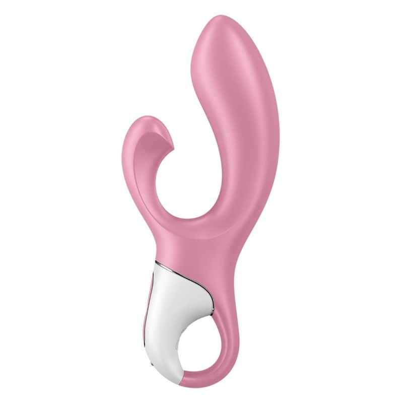 Φουσκωτός Δονητής Rabbit Satisfyer Air Pump Bunny 2 Ροζ