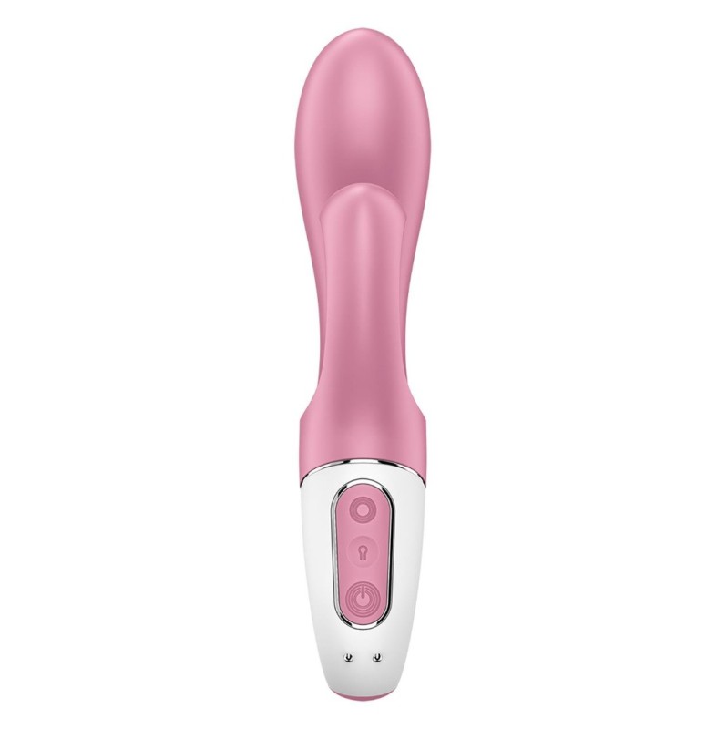 Φουσκωτός Δονητής Rabbit Satisfyer Air Pump Bunny 2 Ροζ